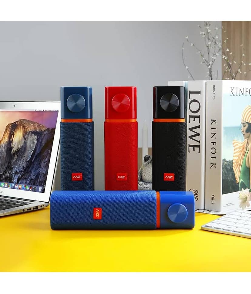 MZ M38VP 10 W Bluetooth Speaker Bluetooth V 5.0 with SD card Slot Playback Time 6 hrs Purple view 2