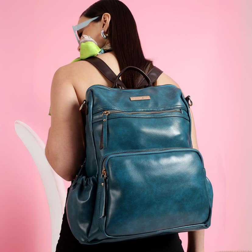 VISMIINTREND Women Bags | Stylish College Backpack | Backpack for Office Use | Travel Backpack | Vegan Leather | Waterproof | Laptop Backpack
