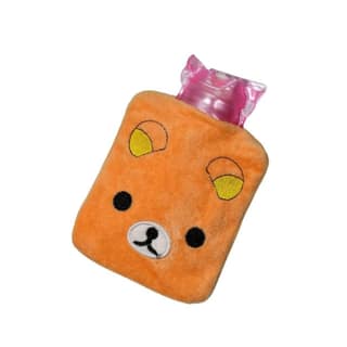 Store4hope Orange Panda small Hot Water Bag with Cover for Pain Relief, Neck, Shoulder Pain and Hand, Feet Warmer, Menstrual Cramps.