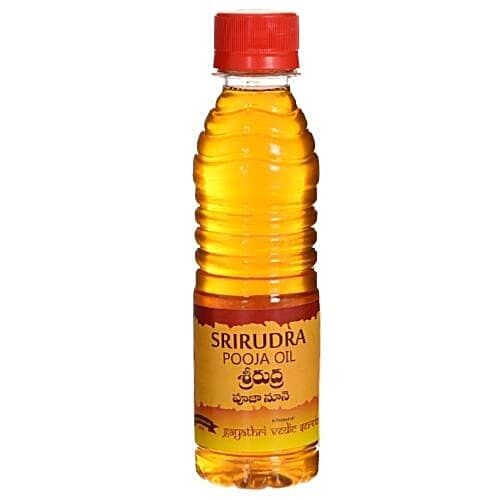 SriRudra Oil - Pooja, with Fragrance, 200 ml