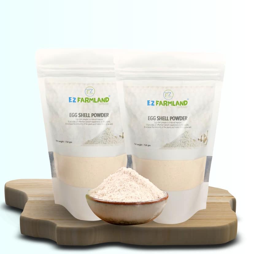 Ez Farmland Eggshell Powder 750 g Pack / Fertilizer /Calcium Supplement /Potting Mix