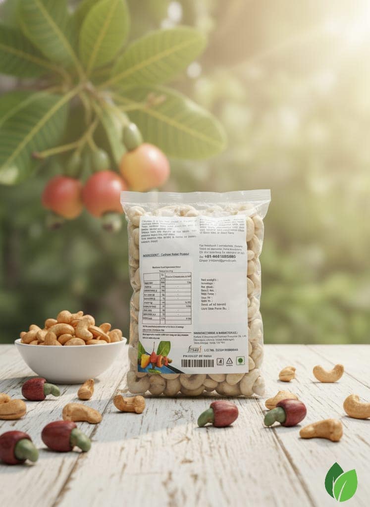Premium Cashews - Zero Cholesterol, Naturally White & Crunchy view 2