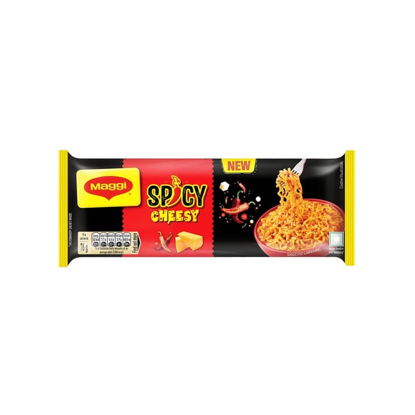 Maggi Spicy Cheesy Instant Noodles view 2