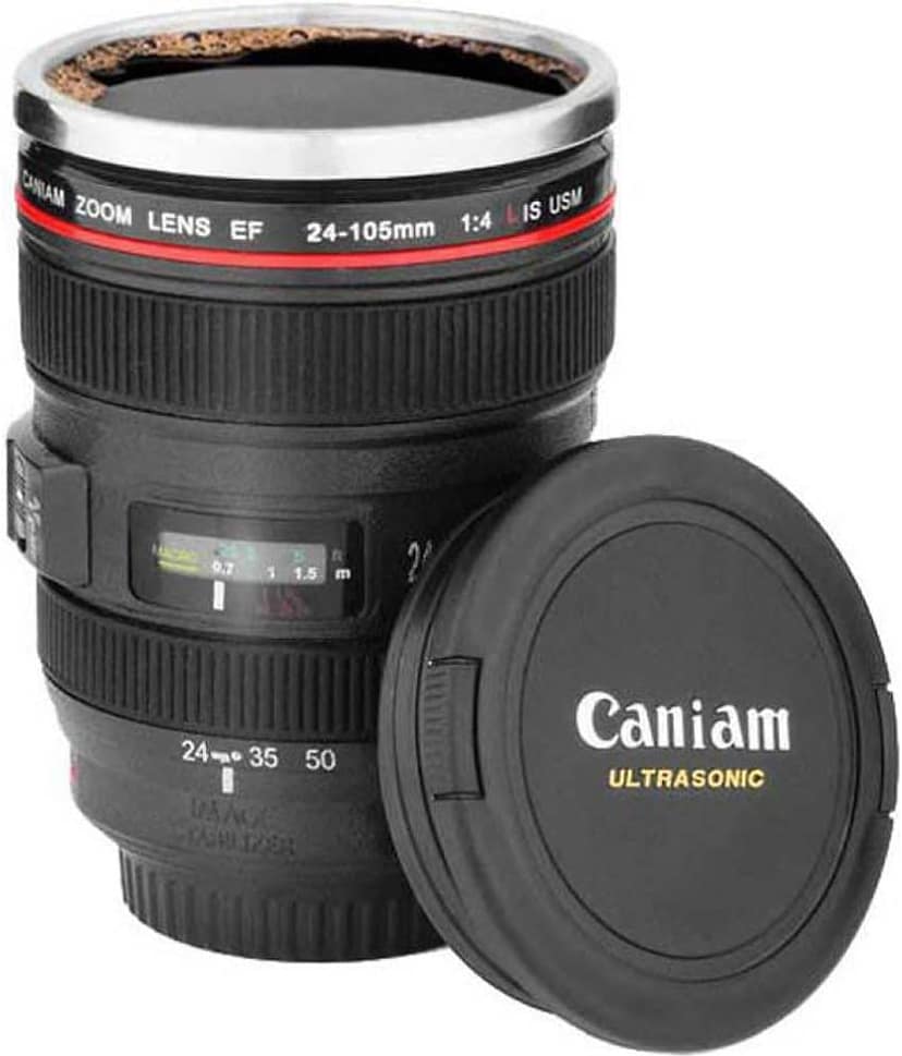 GoGrab Canon Type Camera Lens Mug Plastic Coffee Mug 1 Pcs 300 mL view 2