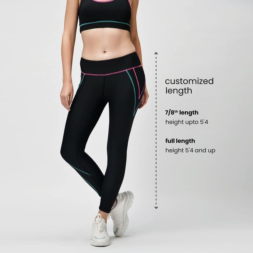 Extreme Uplift Leggings - Phoenix Black (7/8 ) view 6
