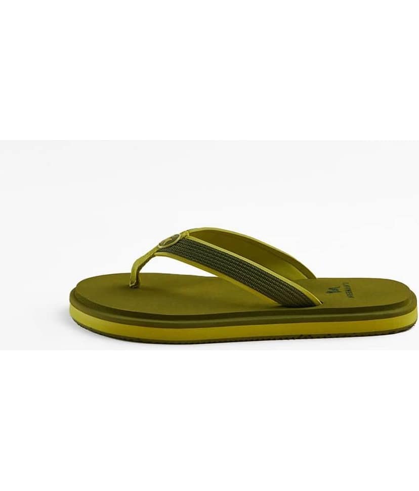 Neemans Eco Fluffy Flips Green Men's Thong Flip Flop