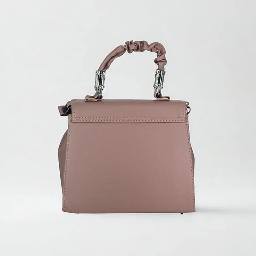 Bow Detail Sling Bag | Premium PU Leather Small Handbag | Trendy Shoulder Bag for Girls & Women view 3