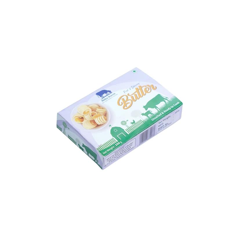 Milky Haven Unsalted Butter 100Grms view 4