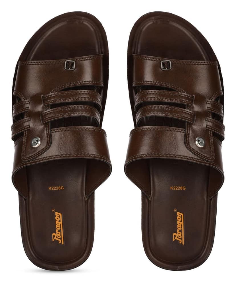 Paragon Men's Outdoor Sandals with Anti-Skid Sole & Sturdy Construction view 2