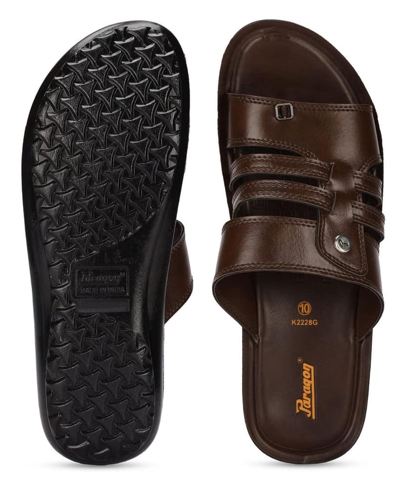Paragon Men's Outdoor Sandals with Anti-Skid Sole & Sturdy Construction view 5
