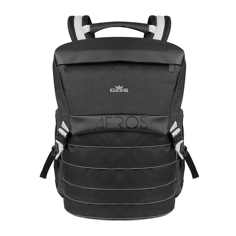 GODS Aeros 35 15.6 inch Polyster Travel Laptop Tech Backpack(35 Ltrs, Black)