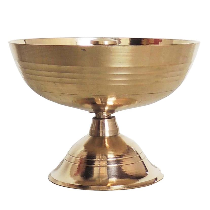 Brass Table Decor Deepak (FMAS645 I) view 2