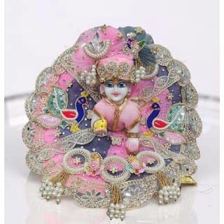 Laddu Gopal Dress with Peacock Design Pagdi | Bal Gopal Poshak, Janmashtami Outfit