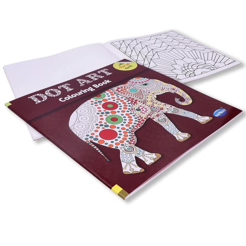 Navneet?s Geometric Patterns and Dot Art: Adult Colouring book - Tear out sheets - Stress Relieving - Meditate - Enjoy Navneet Education Limited view 6