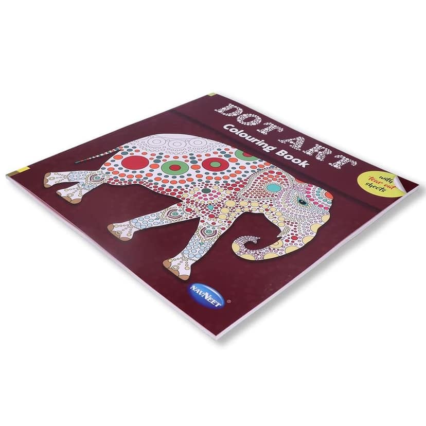 Navneet?s Geometric Patterns and Dot Art: Adult Colouring book - Tear out sheets - Stress Relieving - Meditate - Enjoy Navneet Education Limited view 7