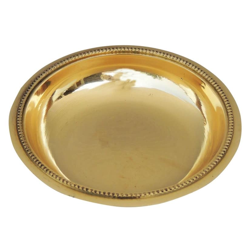 Pure Brass Halwa Bowl (BCMAS116 B) view 3
