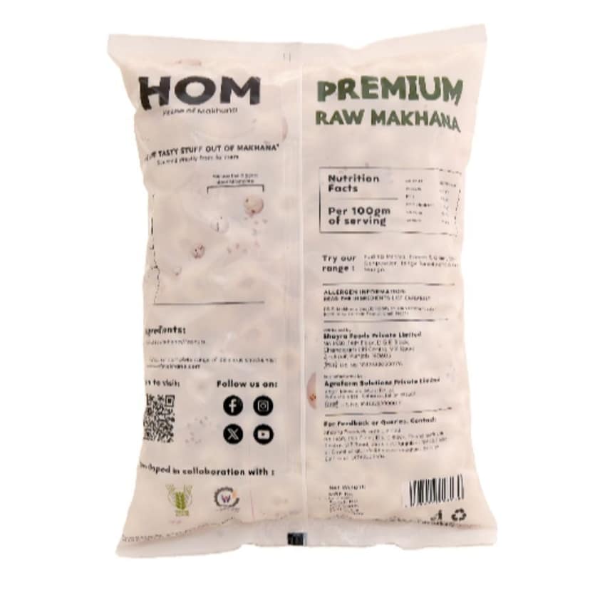 Raw Makhana (Pack of 2) - 400 gm - Pack of 2 view 2