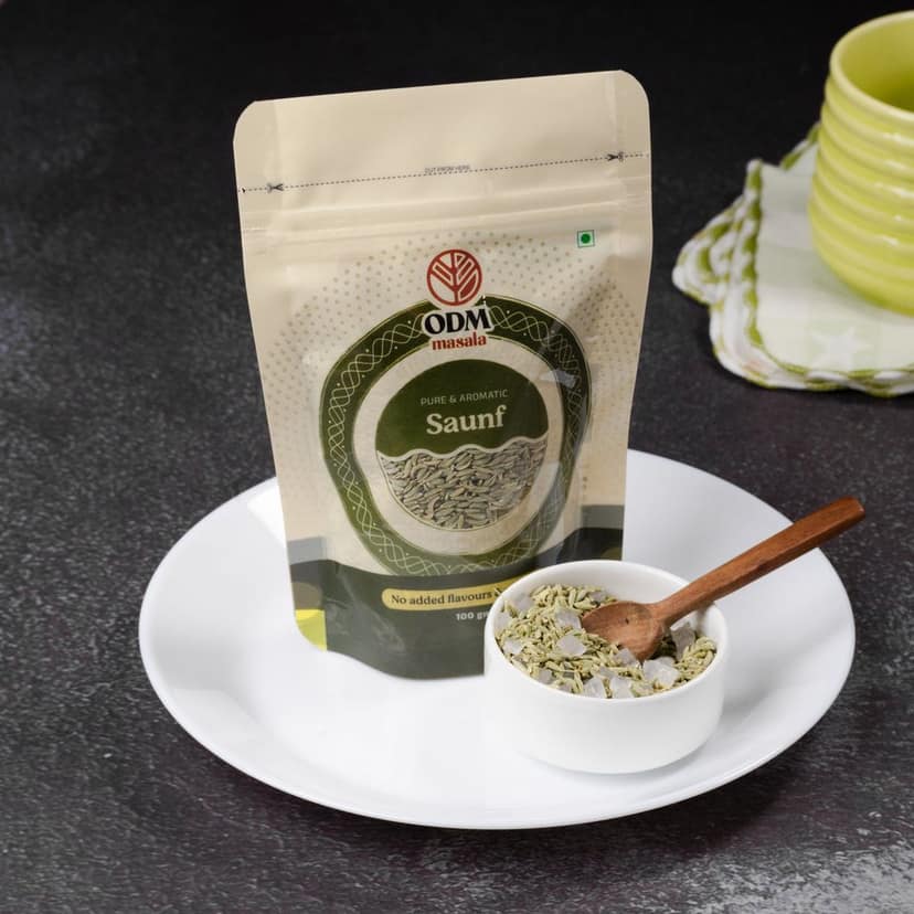 ODM Masala Mahin Saunf (Fine Fennel Seeds) - Sweet Mukhwas view 3