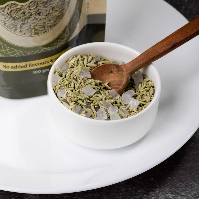 ODM Masala Mahin Saunf (Fine Fennel Seeds) - Sweet Mukhwas view 4