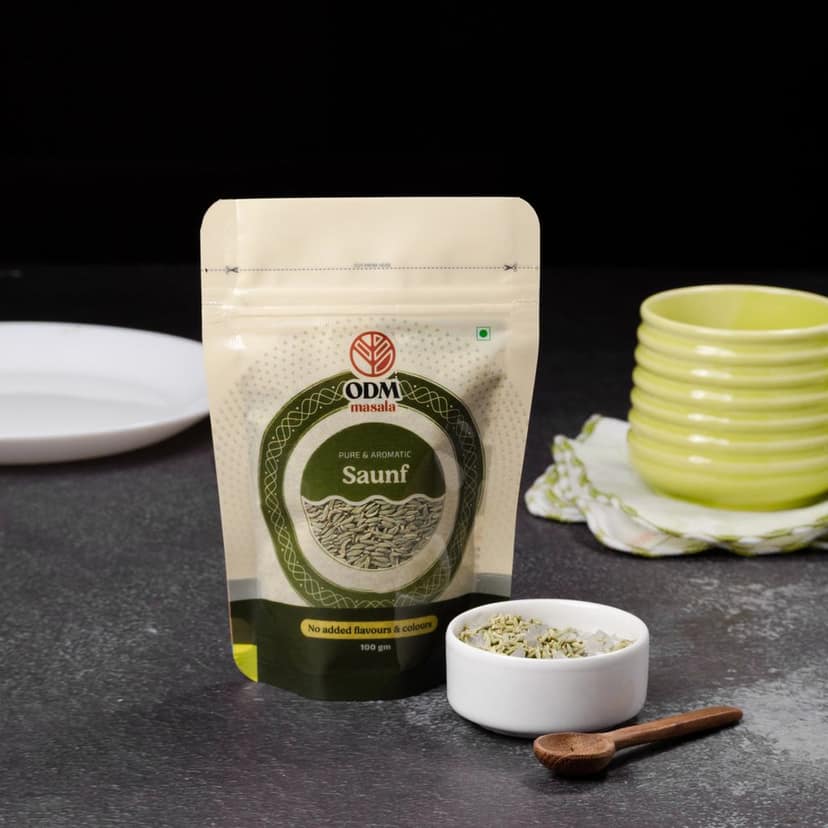 ODM Masala Mahin Saunf (Fine Fennel Seeds) - Sweet Mukhwas view 5