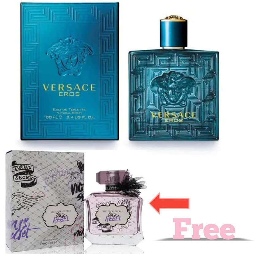 Versace Eros Eau De Toilette Fragrance for Men 100ml view 3