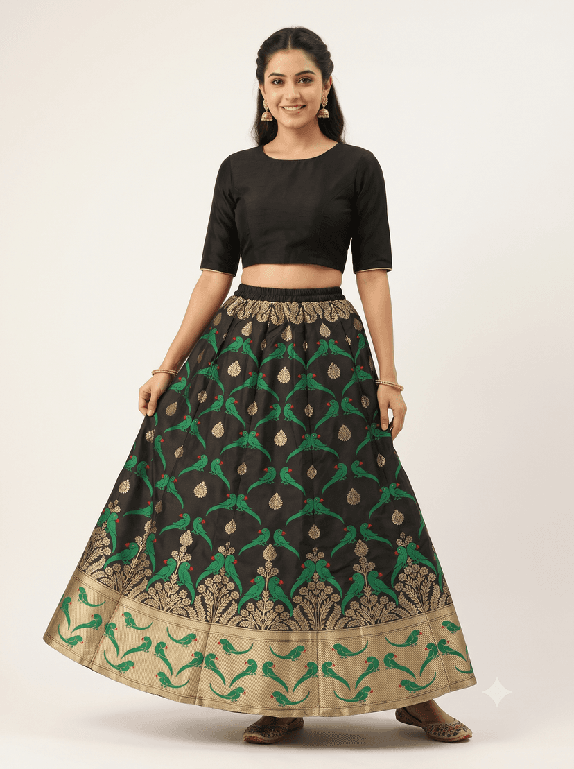 Women’s Ethnic Skirt for Festive and Casual Wear