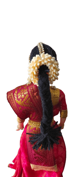 Traditional Indian Decorative Saree Doll view 2