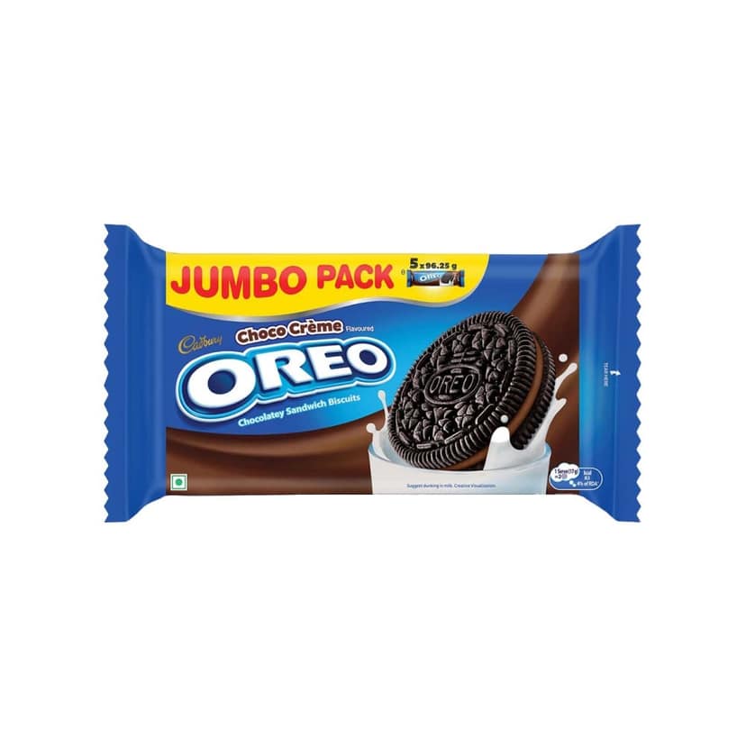 Cadbury Oreo Chocolate Flavour Cr me Sandwich Biscuit Jumbo Pack