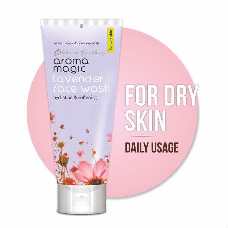 Aroma Magic Lavender Face Wash For Dry Skin (100ml) view 3