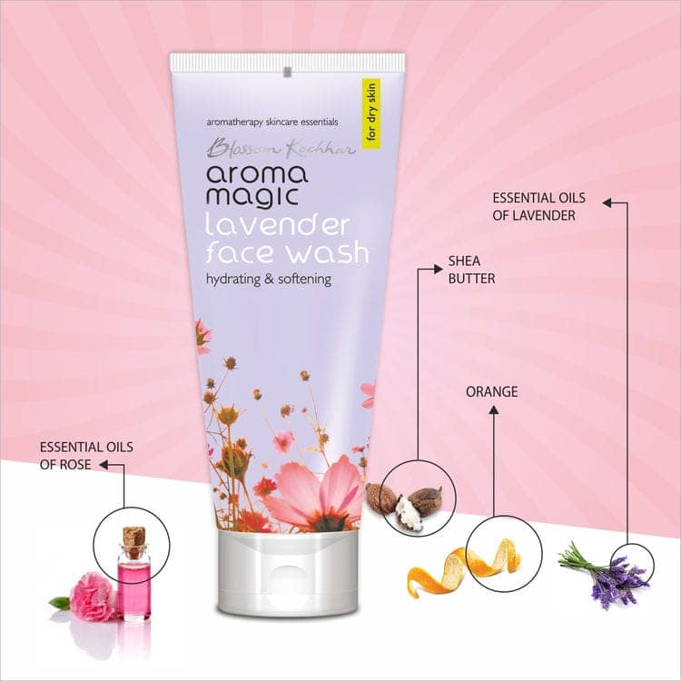 Aroma Magic Lavender Face Wash For Dry Skin (100ml) view 4