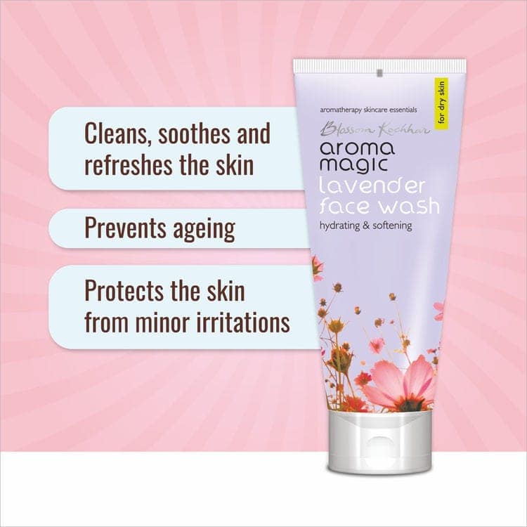 Aroma Magic Lavender Face Wash For Dry Skin (100ml) view 5