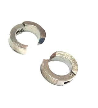 Nawani1 Pair Mens Jewellery Mettalic Hoop Studs Earring/Earring for Men/Boys/Boyfriend.