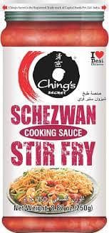 Chings Secret Schezwan Stir Fry Sauce, 250 G Jar