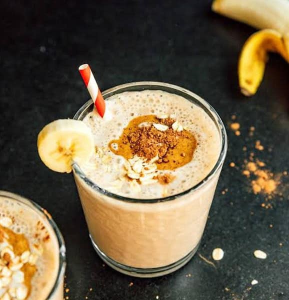 Banana and coffee shake