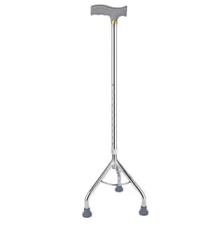 Height adjustable Walking Stick With 3 legs for elderly - Tripod - ASSORTED