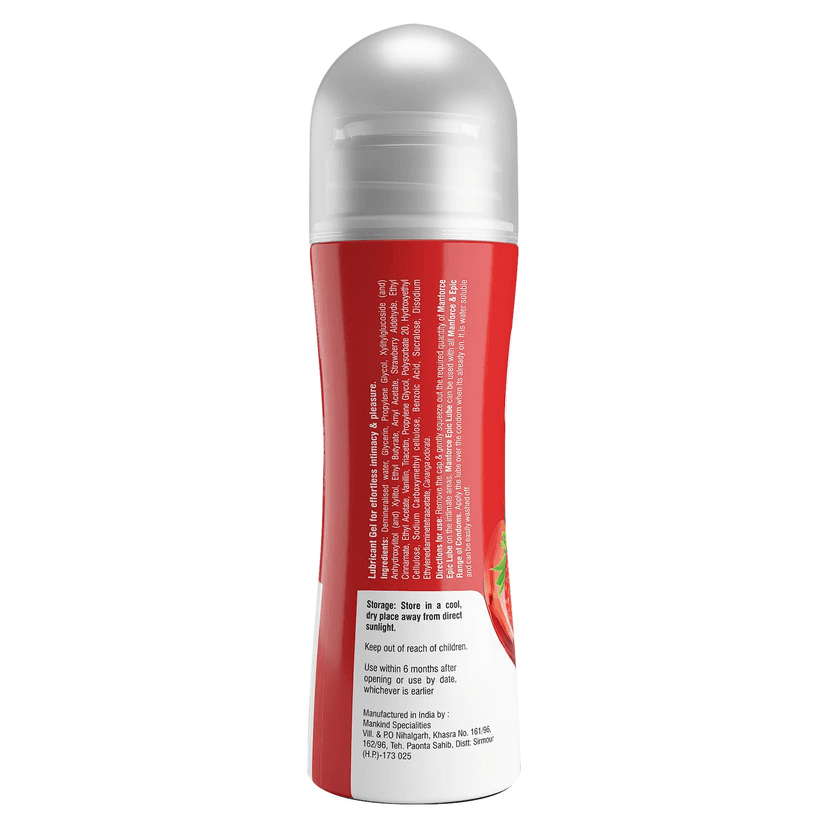 Manforce Epic Strawberry Flavored Lube 60 ml x Pack of 2 view 2