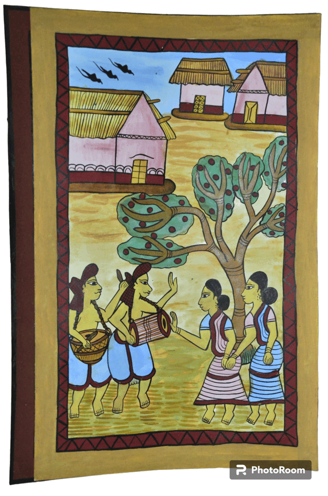 Jharcraft Paithkar Painting Natural Colour (PG00047) view 2