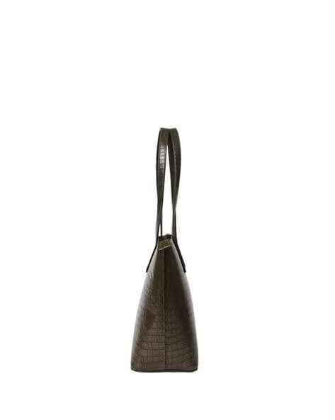 Lychee Bags Women Pu Finish Green Tote Bag view 2