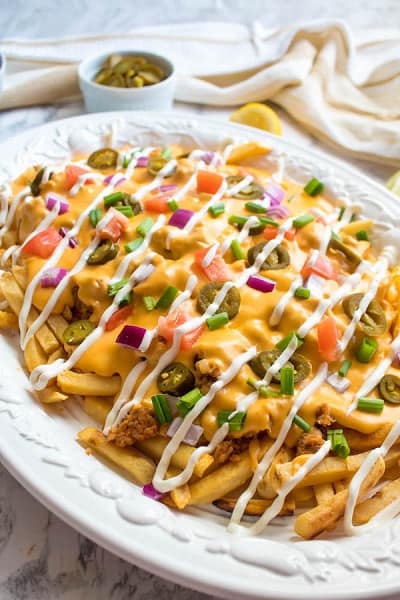 Cheesy french fries