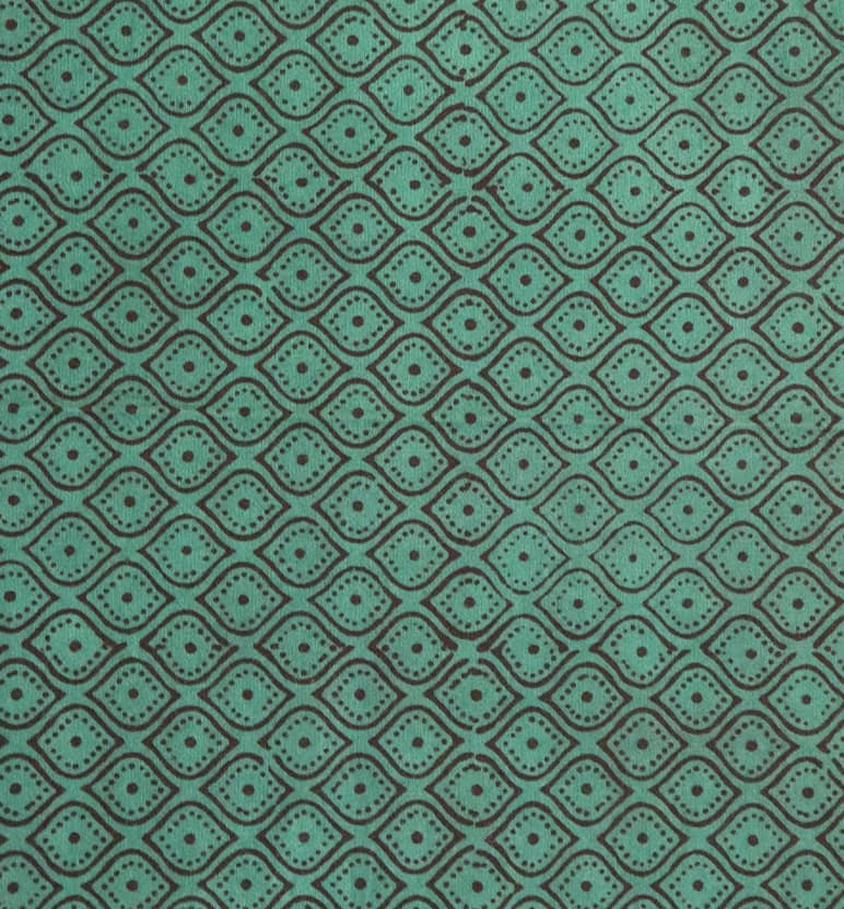 Hand Block Printed Bagh Cotton Single Bed Sheet view 6