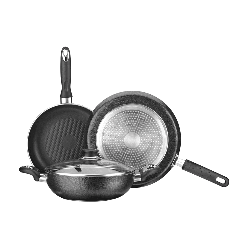 Premier Non Stick Induction Bottom Cookware 4 Piece of Set HG-525 view 2
