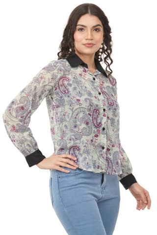 Womens Trendy Georgette Shirt