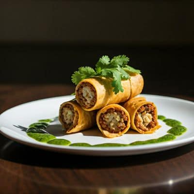 Keema Cheese Roll
