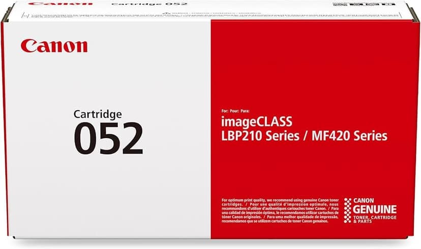 Canon 052 Toner Cartridge - Black view 3
