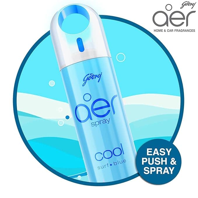 Godrej Aer Spray Cool Surf Blue, 300Ml view 2