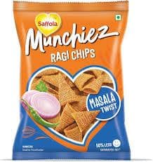 SAFFOLA MUNCHIEZ RAGI CHIPS 45G