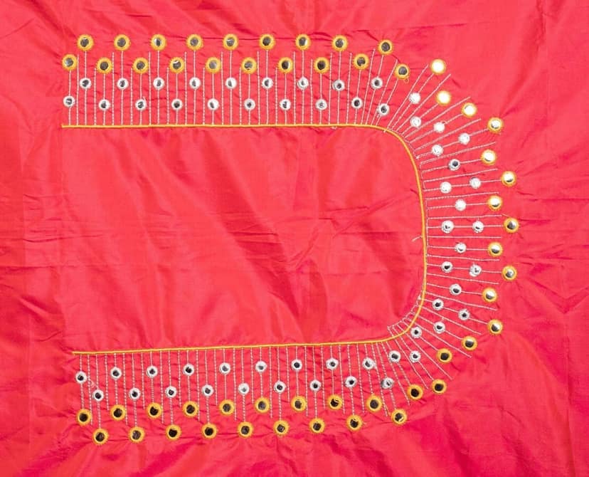 sonchiraiya embroidery blouse piece04 view 2