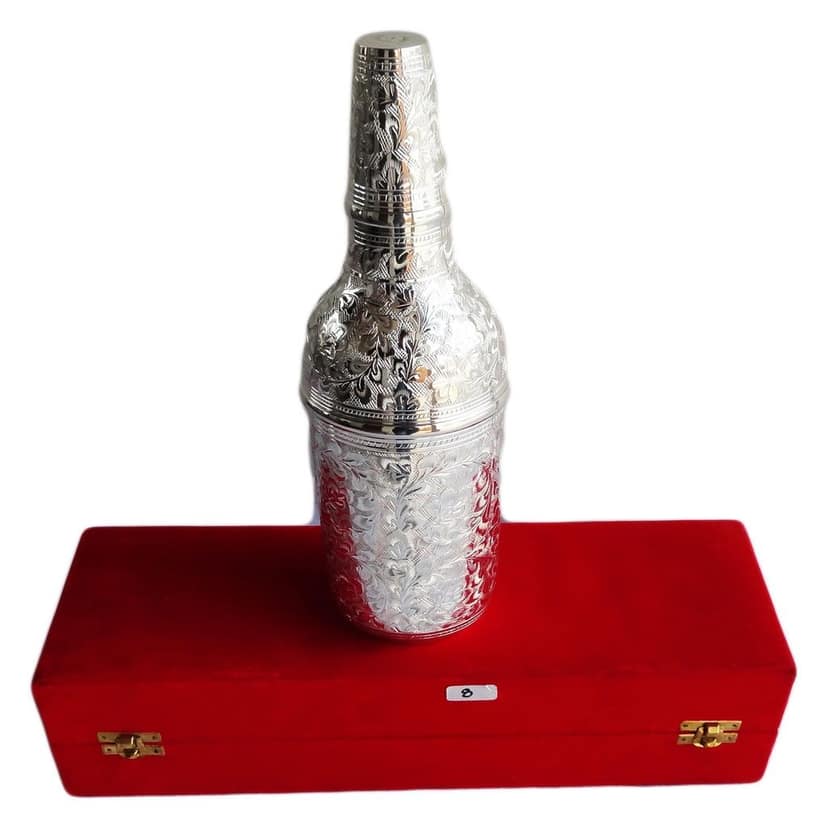 Brass Decorative Bear Bottle Cover for Home Bar & Gifting ? Premium Handmade , Height : 12.5 Inch (BMAS008) view 4