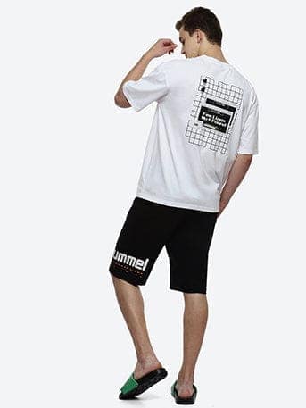 Mood Men's White Oversized T-shirt view 5