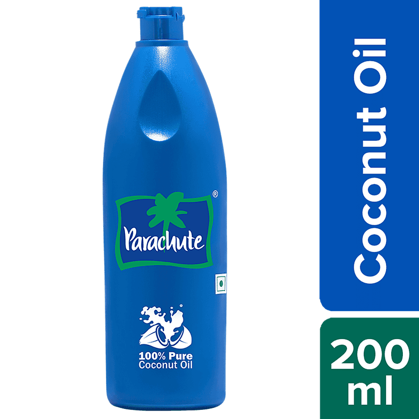 Parachute Coconut Oil - 100% Pure, 200 Ml Bottle